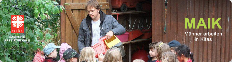 MAIK - M&auml;nner arbeiten in Kitas